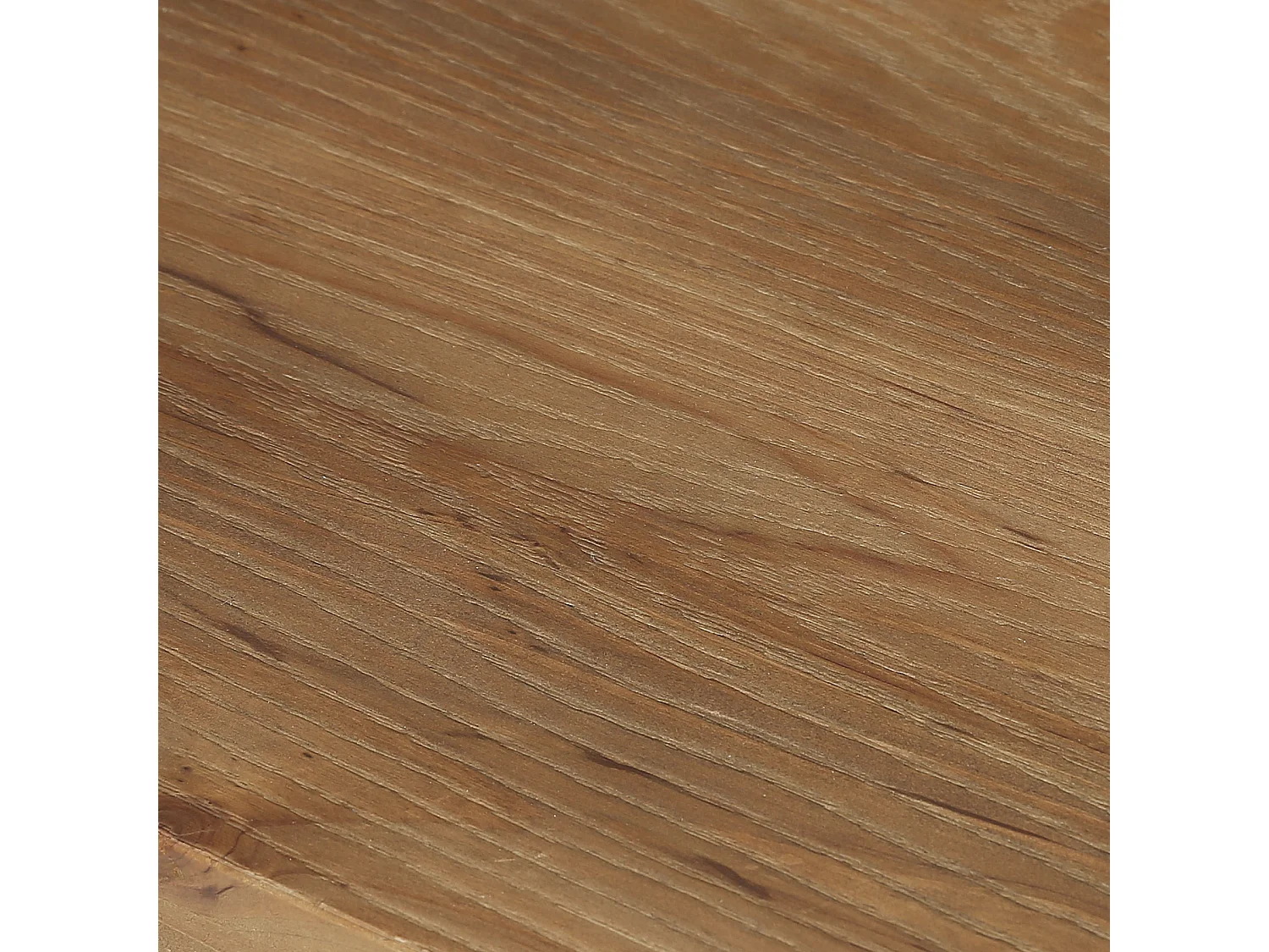 Mesa de Consola de Madeira Sólida para Entrada e Sala de Estar, Mesa de Sofá de Madeira Rústica com Design Lateral em Forma de Cauda de Peixe, 3 Camadas