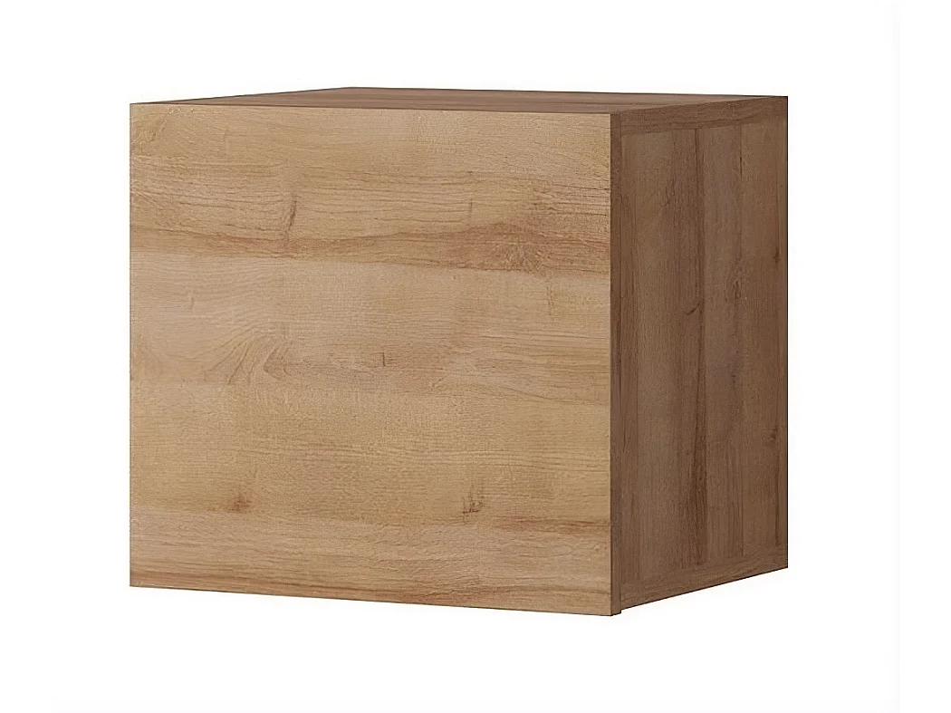 Cube Mural de Rangement Montreal 34 cm - Chêne Doré