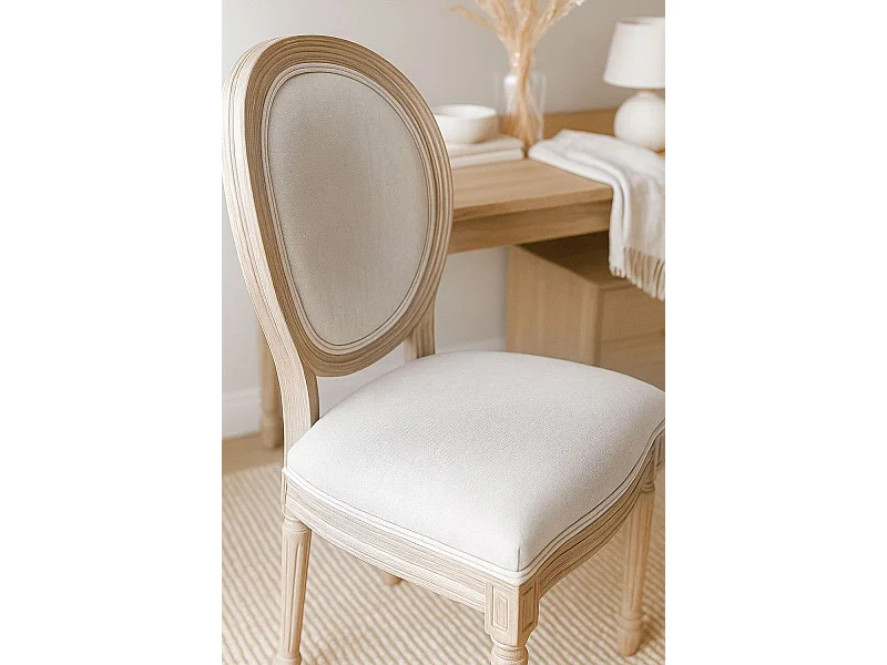 Sillas Comedor - Silla Palace - Gris claro