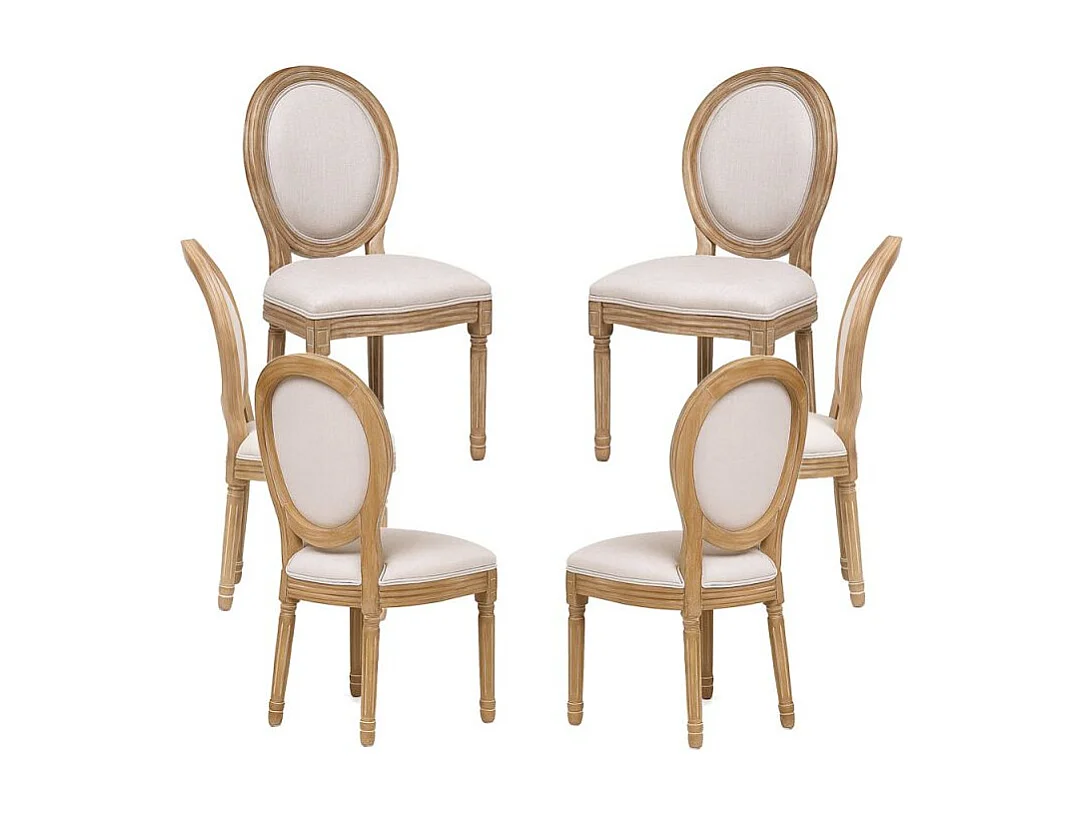 Packs Sillas Comedor - Pack 6 Sillas Palace - Taupe