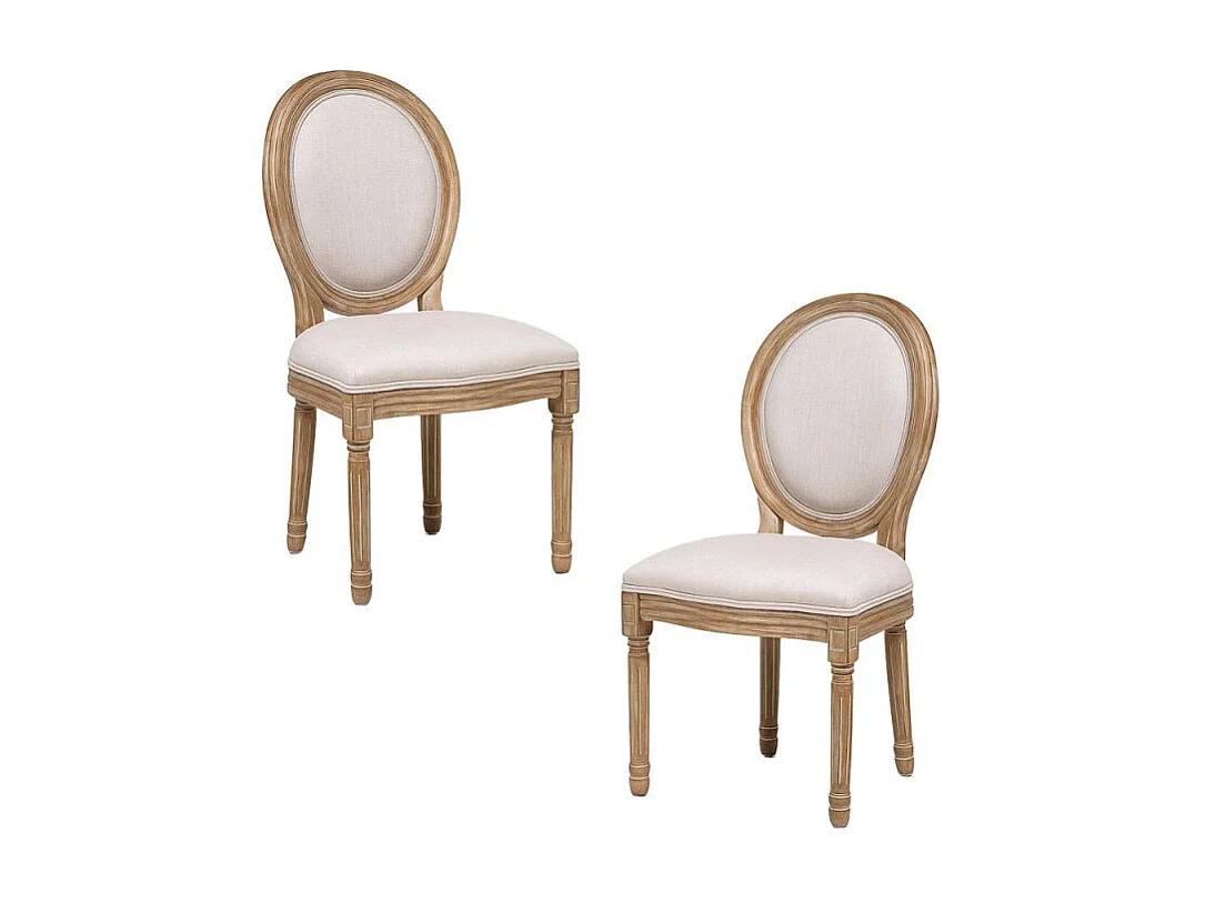 Packs Sillas Comedor - Pack 2 Sillas Palace - Taupe