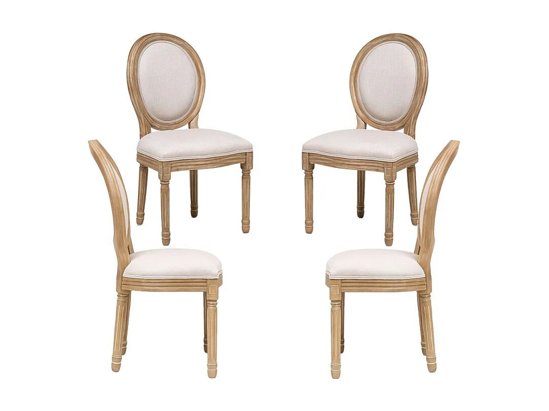 Packs Sillas Comedor - Pack 4 Sillas Palace - Taupe