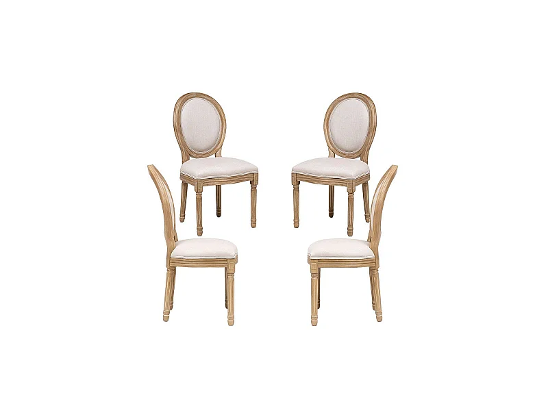 Packs Sillas Comedor - Pack 4 Sillas Palace - Taupe