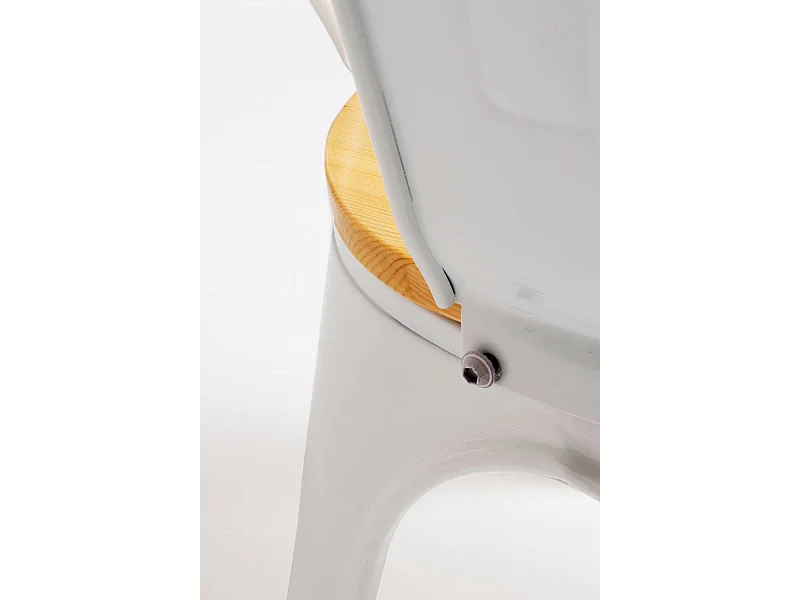 Packs Sillas Comedor - Pack 4 Sillas Torix Madera Natural - Blanco