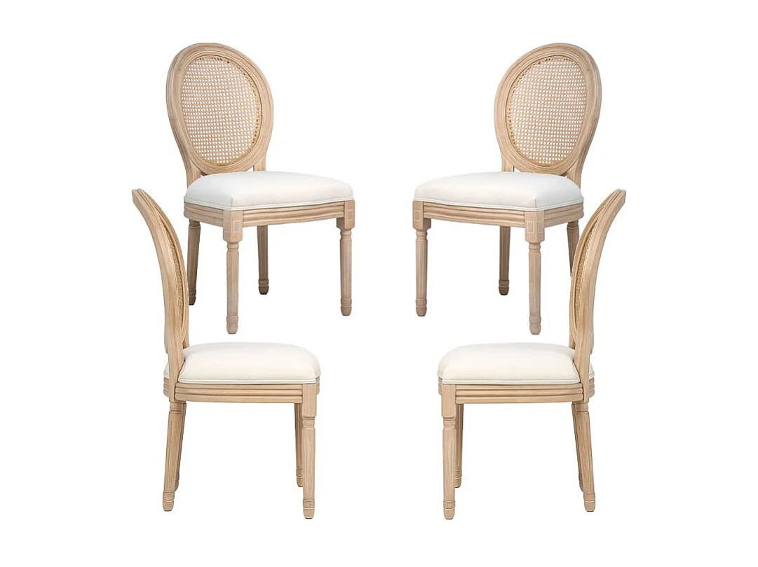 Packs Sillas Comedor - Pack 4 Sillas Palace - Beige