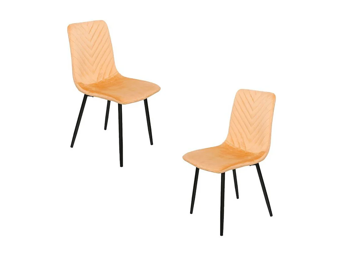 Packs Sillas Comedor - Pack 2 Sillas Guri - Mostaza