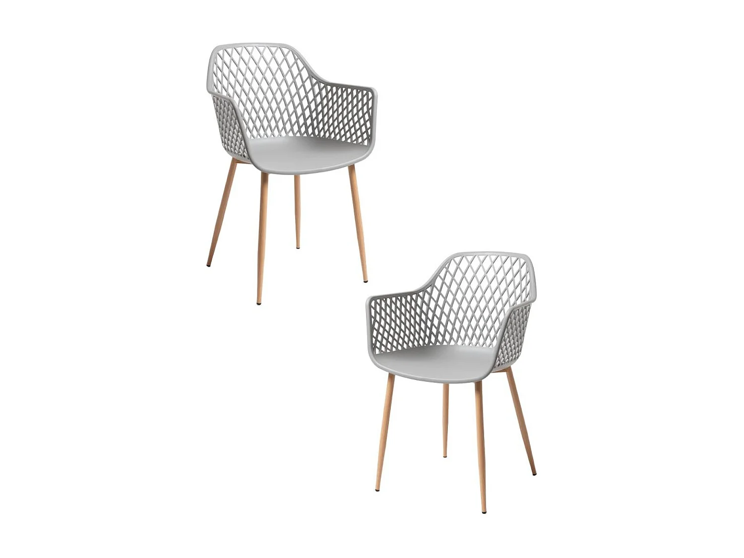 Packs Sillas Comedor - Pack 2 Sillas Tyva - Gris