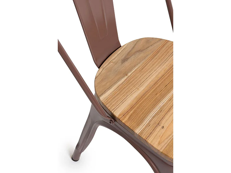 Packs Sillas Comedor - Pack 4 Sillas Torix Madera Natural - Marrón