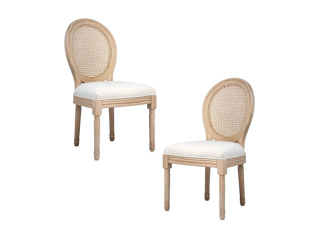 Packs Sillas Comedor - Pack 2 Sillas Palace - Beige