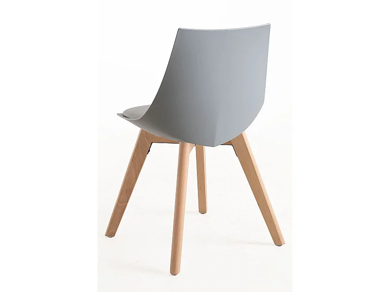 Packs Sillas Comedor - Pack 4 Sillas Blok - Gris claro