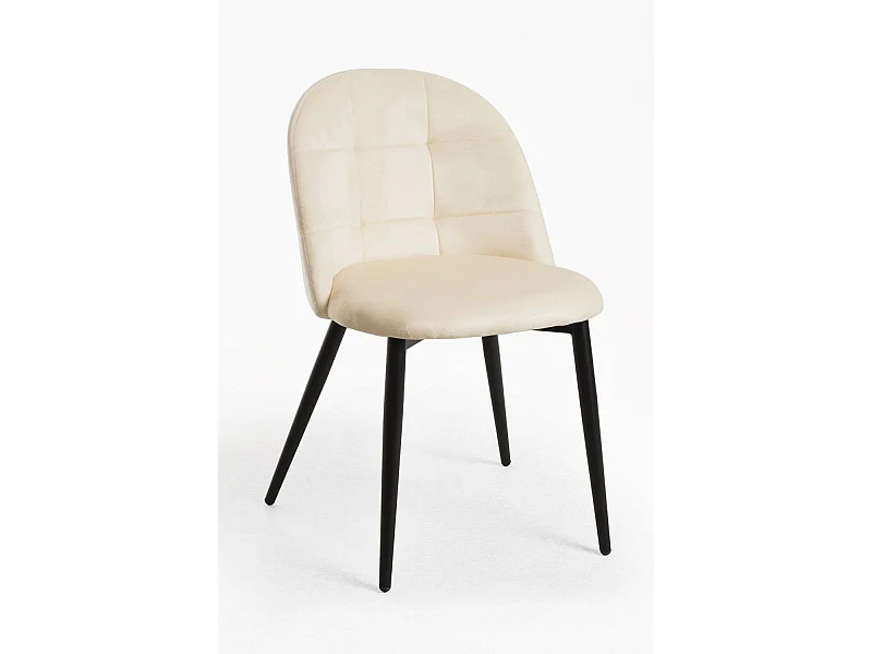 Sillas Comedor - Silla Chal Terciopelo - Beige