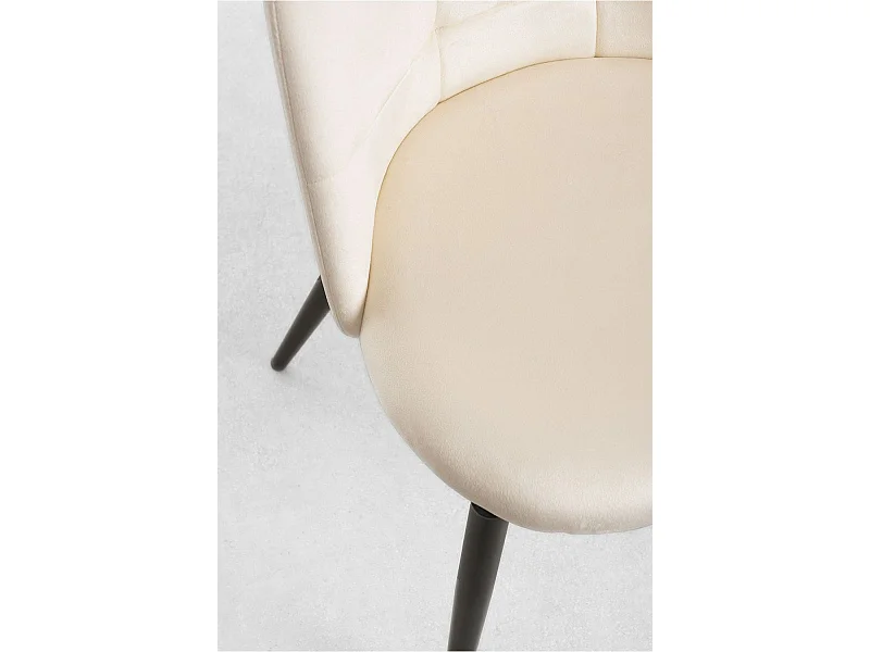 Sillas Comedor - Silla Chal Terciopelo - Beige