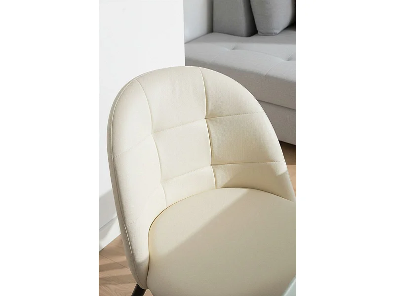 Sillas Comedor - Silla Chal Terciopelo - Beige