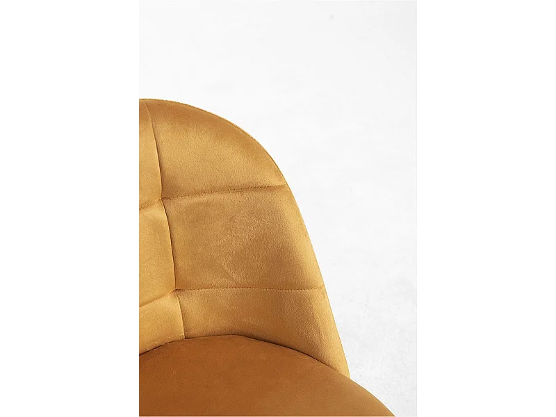 Sillas Comedor - Silla Chal Terciopelo - Mostaza