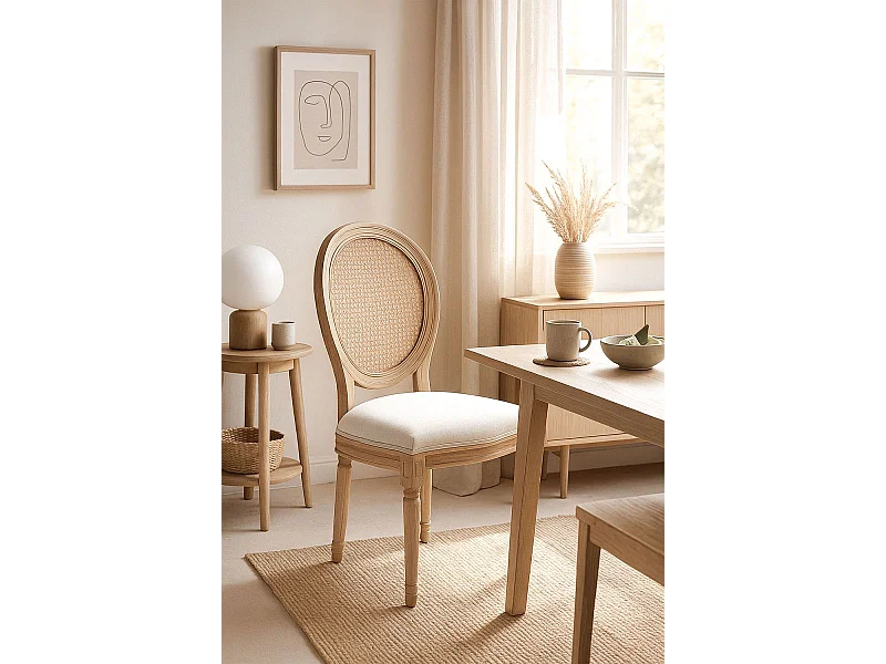 Sillas Comedor - Silla Palace - Beige