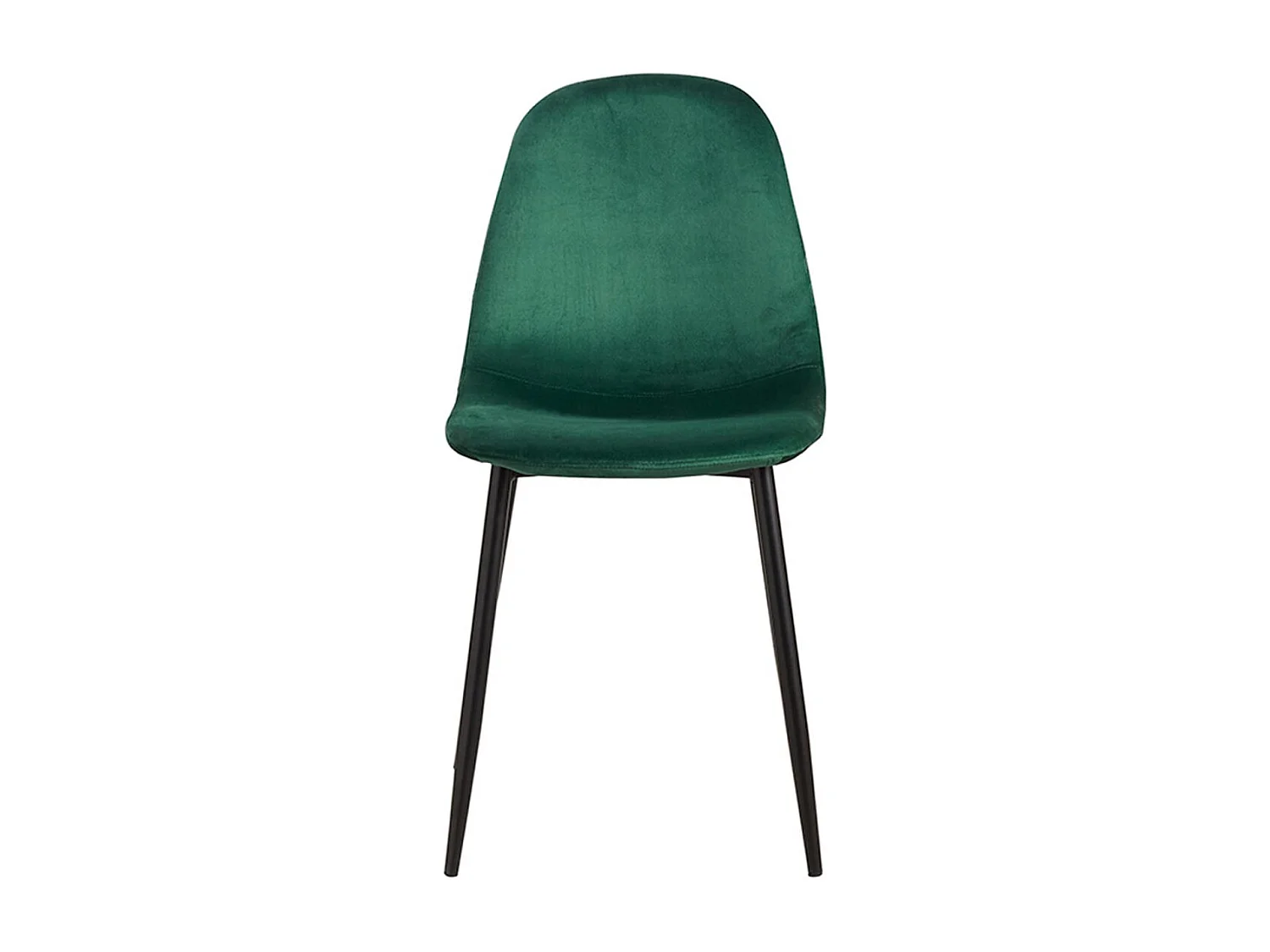Packs Sillas Comedor - Pack 6 Sillas Teok Black Terciopelo - Verde