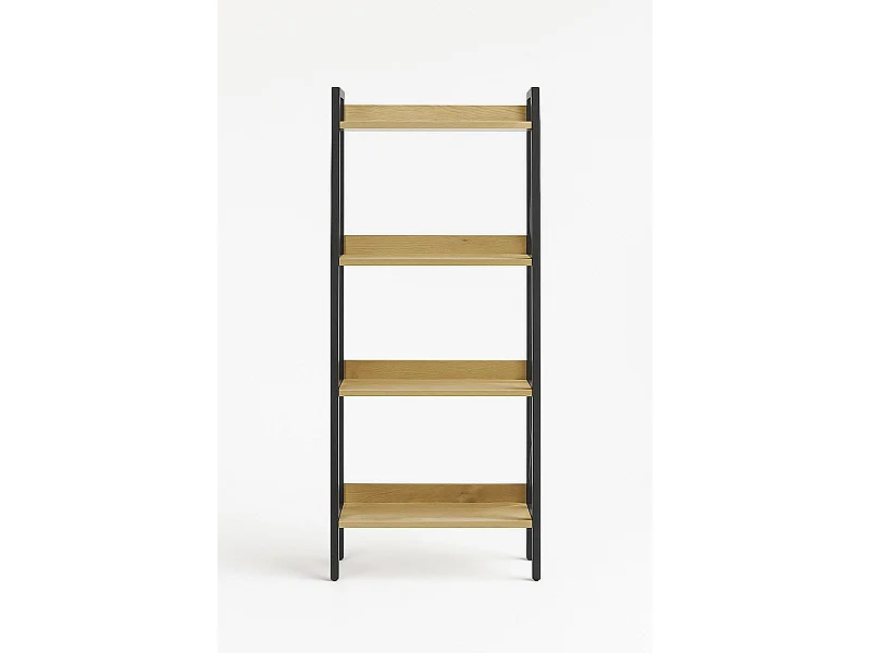 Estanterías - Estantería Banis 4 Estantes - Negro