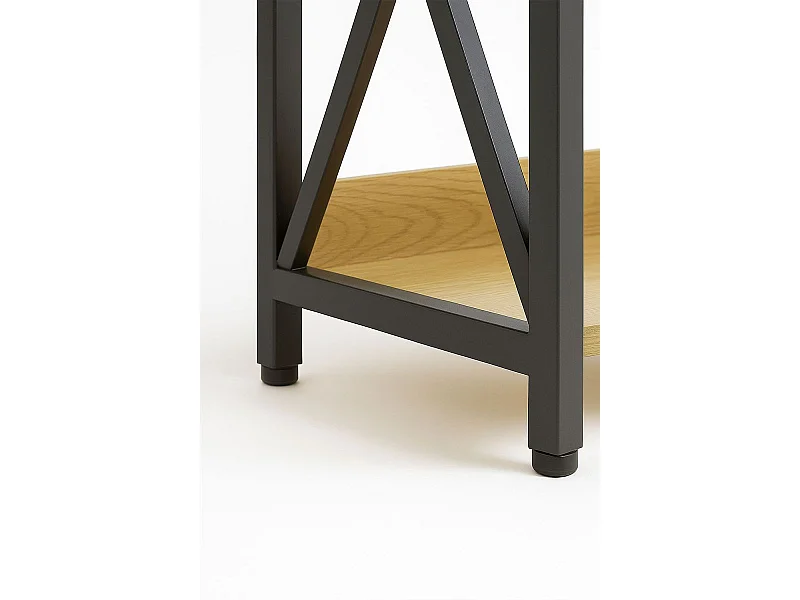 Estanterías - Estantería Banis 4 Estantes - Negro