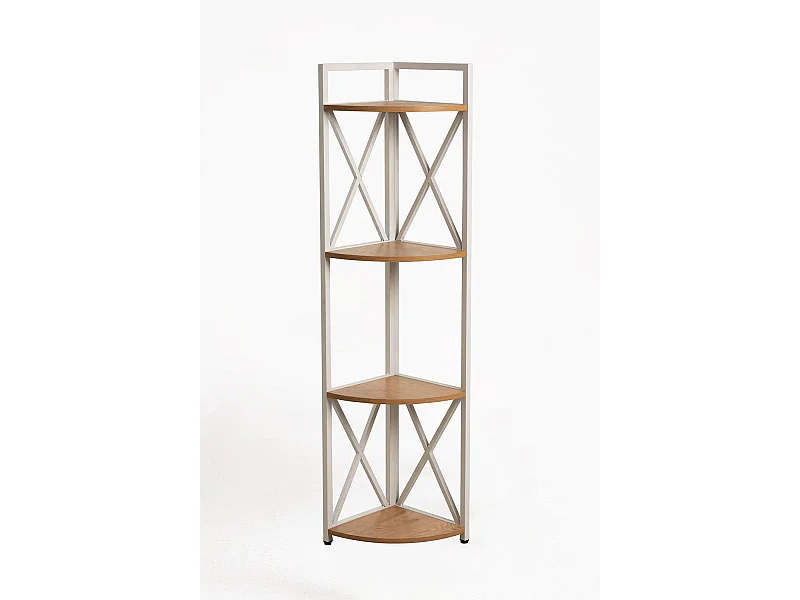 Estanterías - Rinconera Banis 4 estantes - Blanco