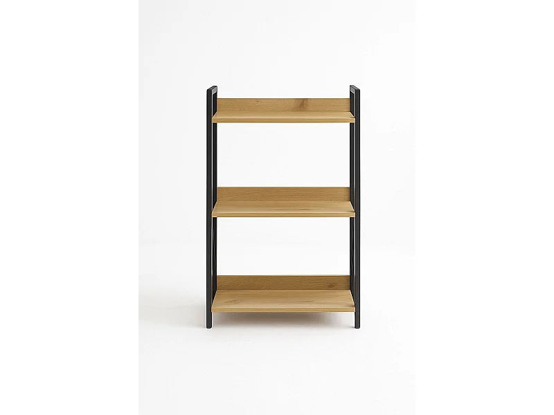 Estanterías - Estantería Banis 3 Estantes - Negro