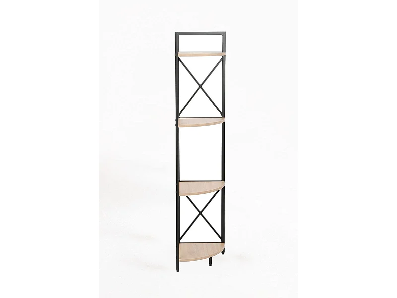 Estanterías - Estantería Rinconera Lesly - Negro