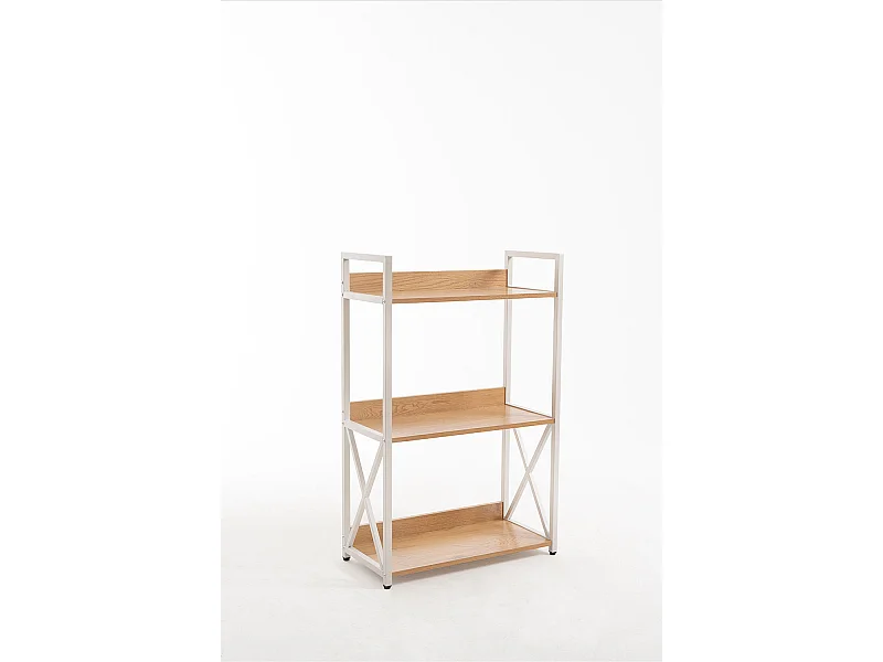Estanterías - Estantería Banis 3 Estantes - Blanco