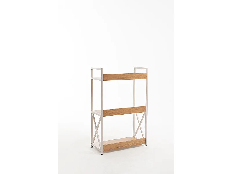 Estanterías - Estantería Banis 3 Estantes - Blanco