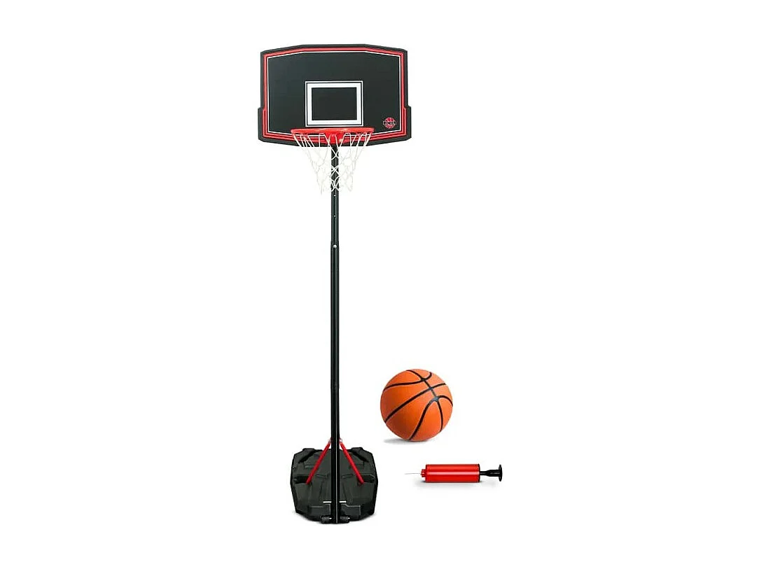Panier de Basket sur Pied Mobile Phoenix - Hauteur de 2 à 2m60- Pompe et Ballon inclus