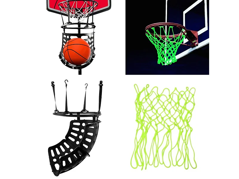 Pack de Basket-Ball Retour de ballon et filet phosphorescent