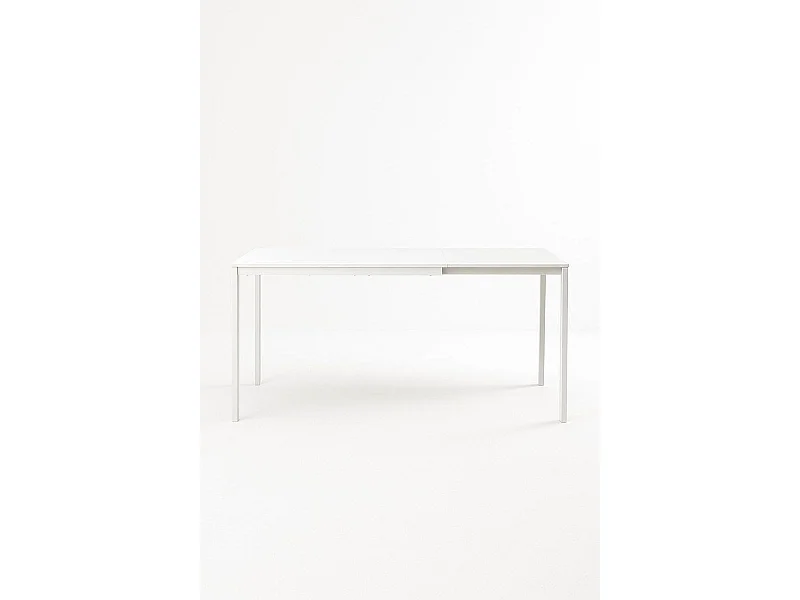 Mesas Comedor - Mesa Dino Extensible 120-180 cm - Blanco