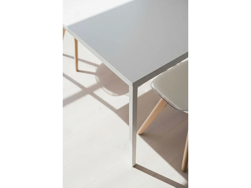 Mesas Comedor - Mesa Rectangular Dino 120x60 cm - Blanco