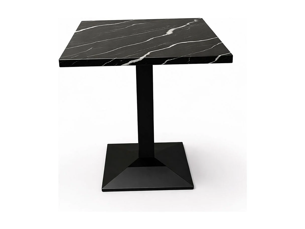 Mesas Bar - Mesa Kuat Black 60 cm - Mármol Negro