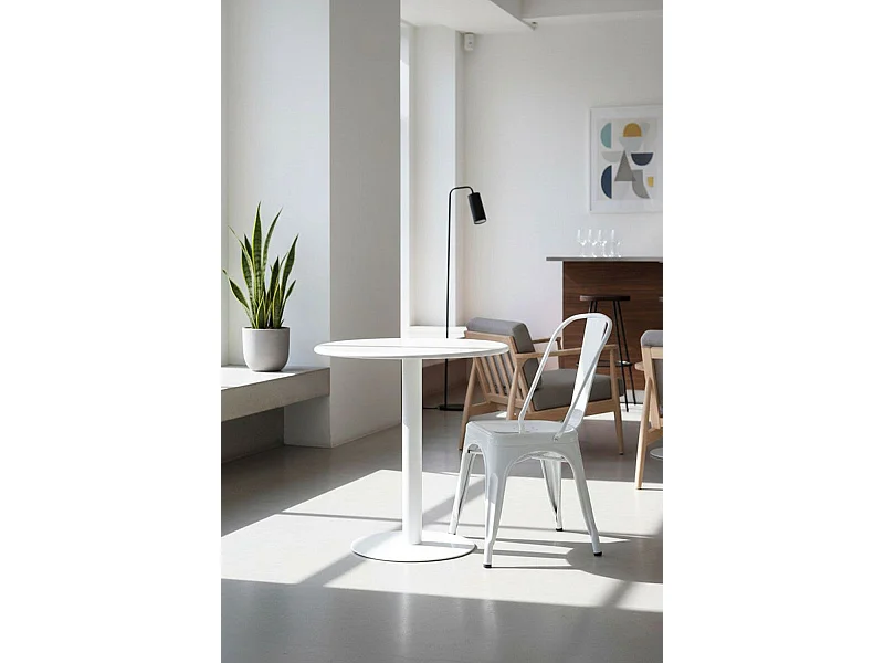 Mesas - Mesa Dis 60 cm - Blanco