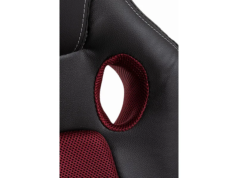 Silla Gaming Pro - Rojo y Negro - Máxima Ergonomía - Ideal para sesiones de Gaming