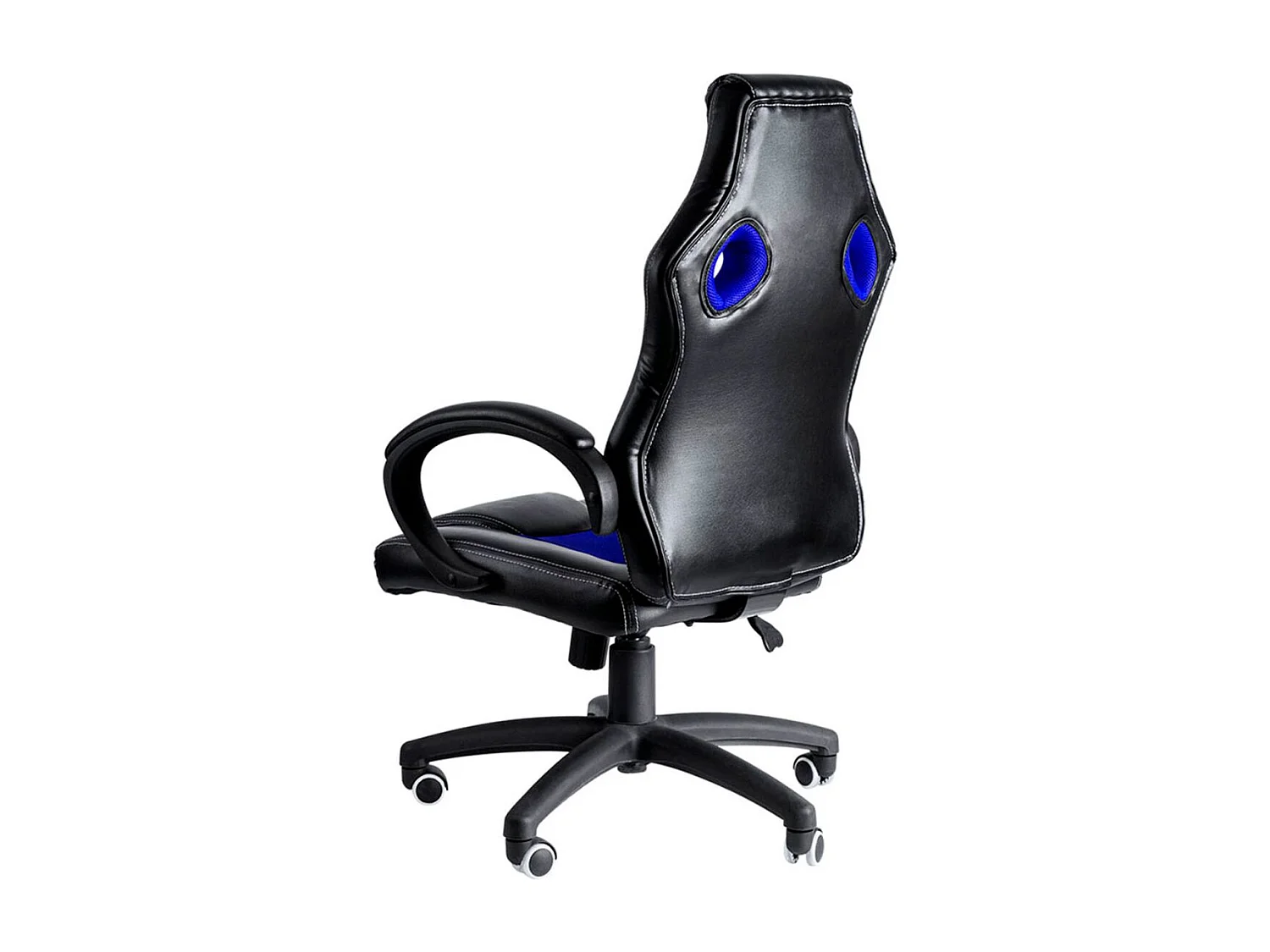 Silla Gaming Pro - Azul y Negro - Máxima Ergonomía - Ideal para sesiones de Gaming