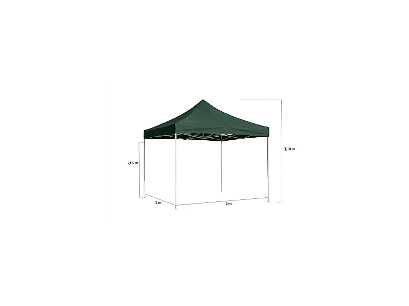 Carpas Plegables 2x2 - Carpa 2x2 One - Verde