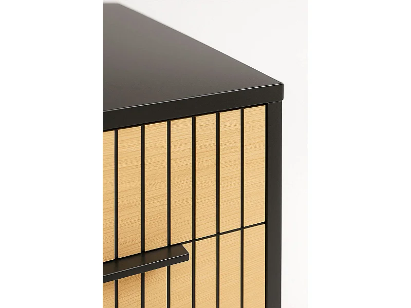 Mesas Auxiliares - Mesita Noche Cesdo - Negro