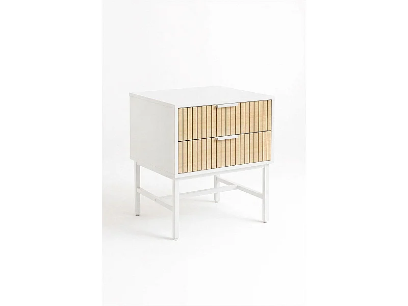 Mesas Auxiliares - Mesita Noche Cesdo - Blanco