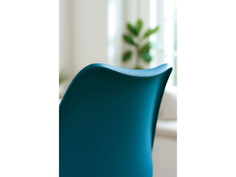 Silla de Oficina Neo en Azul Petróleo - Máxima Ergonomía - Ideal para Escritorio y Gaming