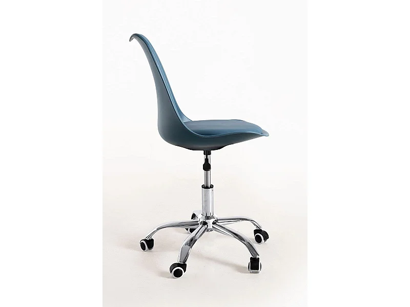 Silla de Oficina Neo en Azul Petróleo - Máxima Ergonomía - Ideal para Escritorio y Gaming