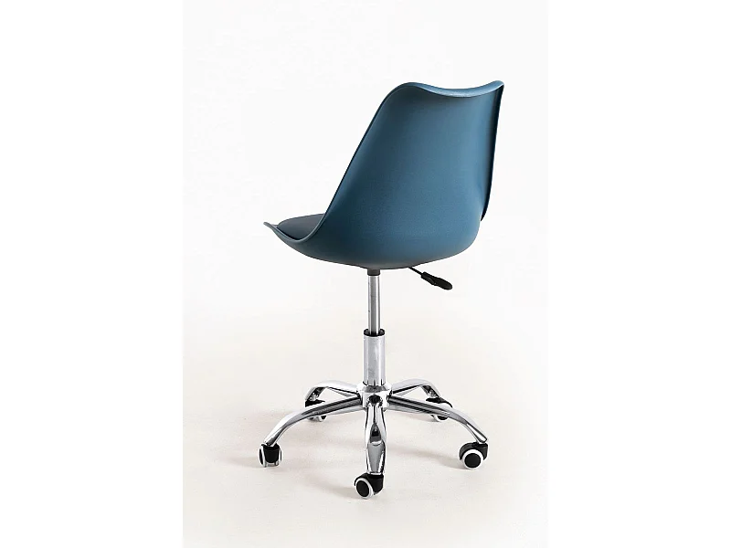Silla de Oficina Neo en Azul Petróleo - Máxima Ergonomía - Ideal para Escritorio y Gaming