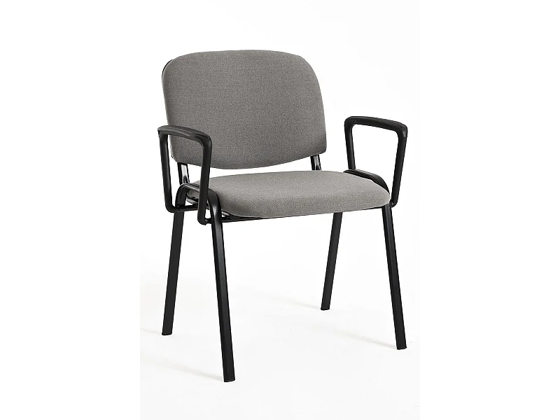 Pack 4 Sillas de Oficina sin ruedas ni brazos Ofis con Brazos - Máxima Ergonomía - Ideal para Escritorio y Gaming