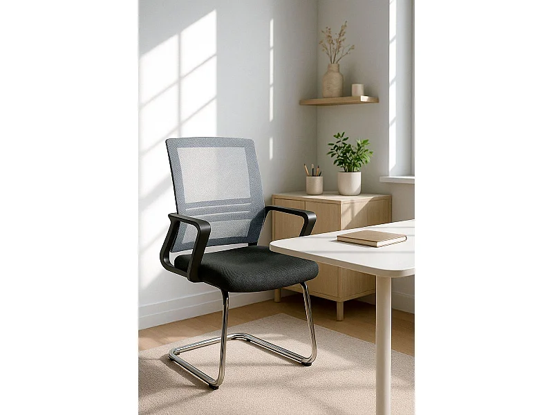 Silla de Oficina sin ruedas Confidente Kole - Máxima Ergonomía - Ideal para Escritorio y Gaming