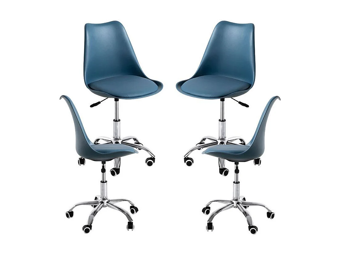 Packs Sillas - Pack 4 Sillas Neo - Azul Petróleo