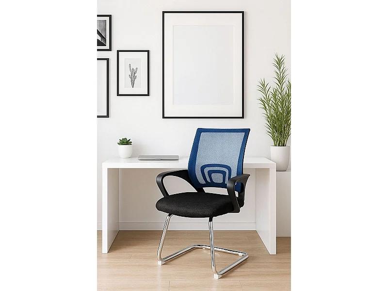 Silla de Oficina sin ruedas Confidente Midi - Máxima Ergonomía - Ideal para Escritorio y Gaming