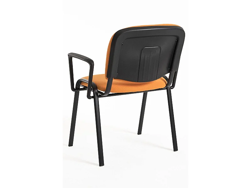 Pack 4 Sillas de Oficina sin ruedas ni brazos Ofis con Brazos - Máxima Ergonomía - Ideal para Escritorio y Gaming