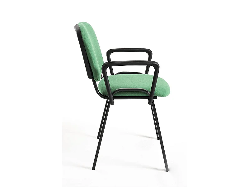 Pack 4 Sillas de Oficina sin ruedas ni brazos Ofis con Brazos - Máxima Ergonomía - Ideal para Escritorio y Gaming