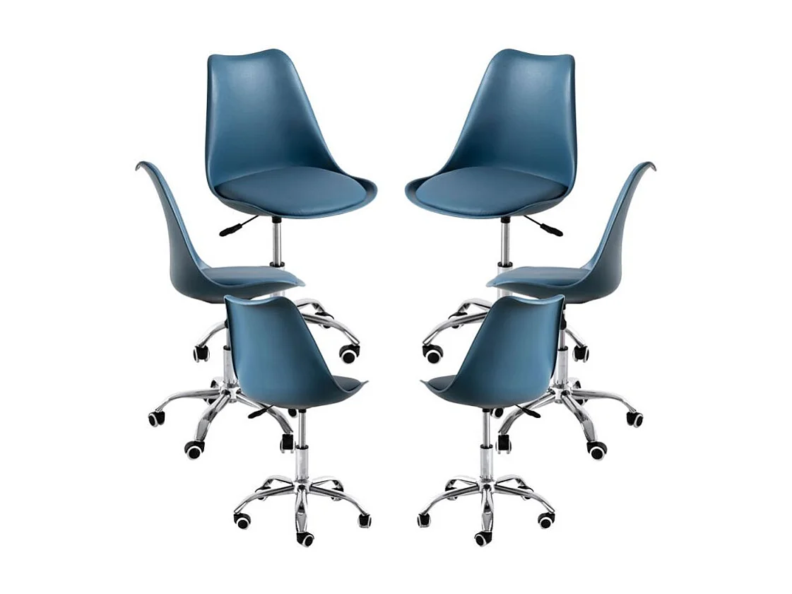 Packs Sillas - Pack 6 Sillas Neo - Azul Petróleo