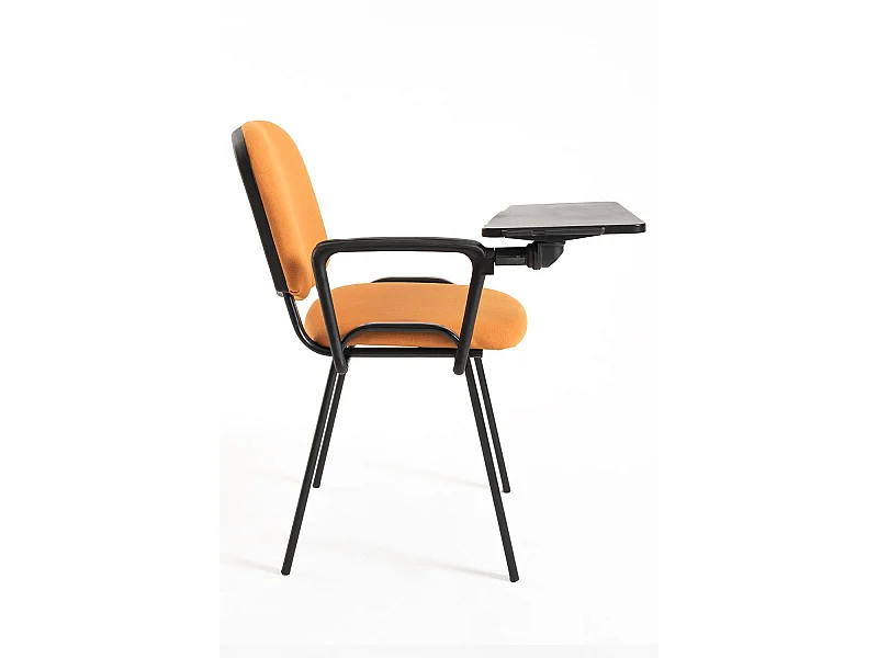 Pack 4 Sillas de Oficina sin ruedas ni brazos Ofis con Pala - Máxima Ergonomía - Ideal para Escritorio y Gaming