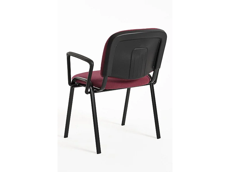 Pack 4 Sillas de Oficina sin ruedas ni brazos Ofis con Brazos - Máxima Ergonomía - Ideal para Escritorio y Gaming